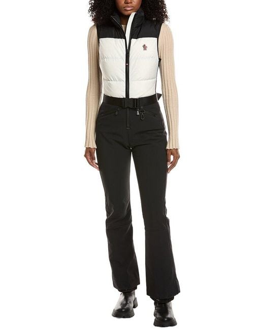 Moncler Black Puffer Jumpsuit