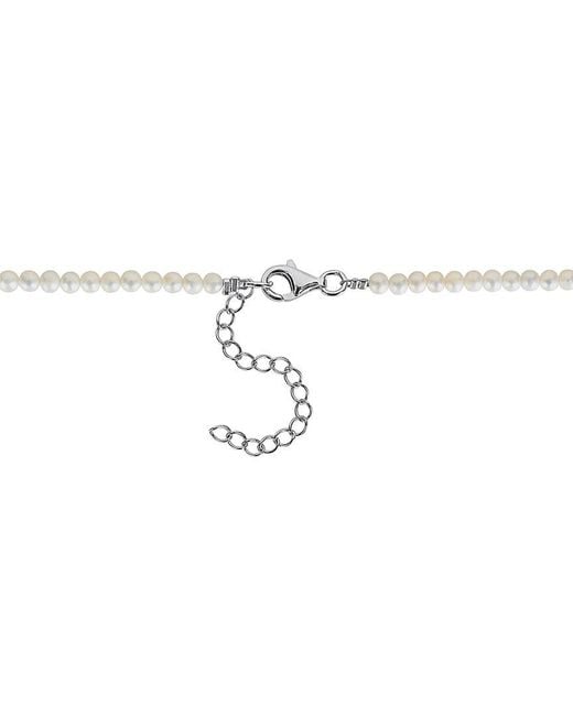 Rina Limor White 9-9.5Mm Pearl Necklace