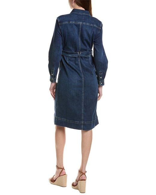 Tommy Bahama Blue Denim Midi Shirtdress