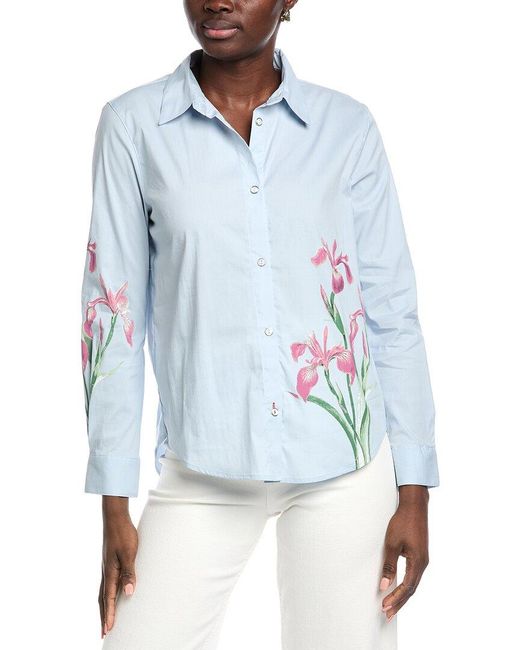 Hunter Blue Button Down Shirt