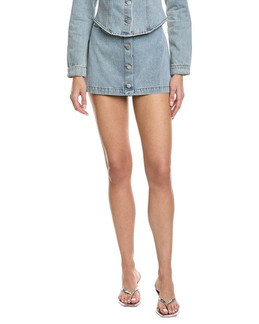 Amanda Uprichard Blue Scorpio Skort
