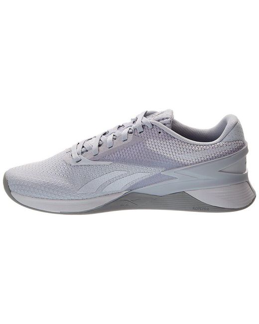 Reebok White Nano X3 Sneaker for men