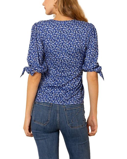Hale Bob Blue Chana Top
