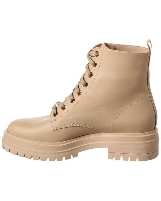 Gianvito Rossi Natural 20 Leather Boot