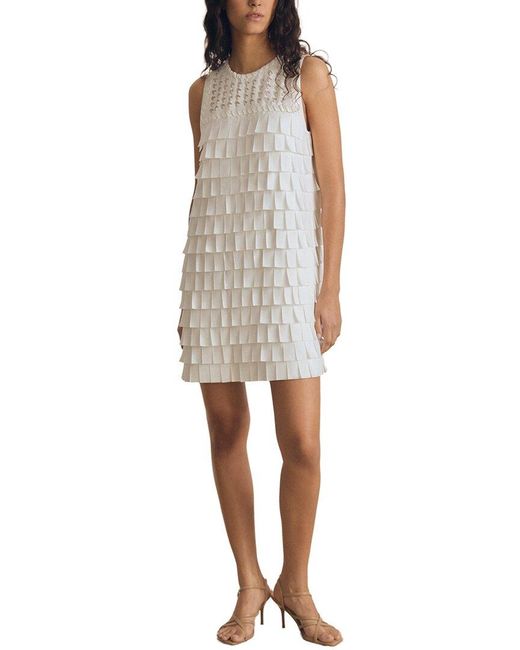 Reiss White Robin Dress