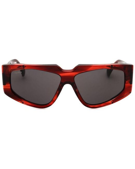 Max Mara Red Mm0125 58Mm Sunglasses