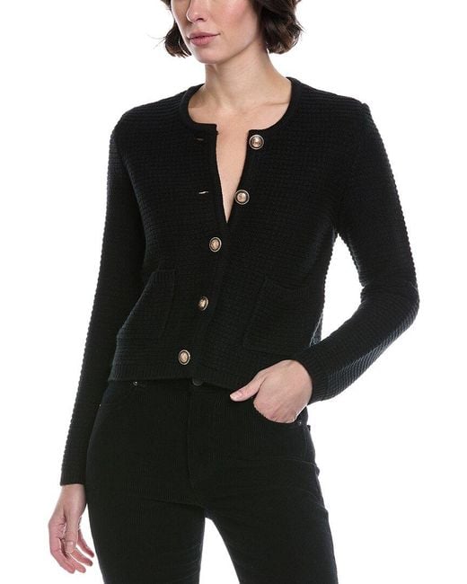 Walter Baker Black Janis Cardigan