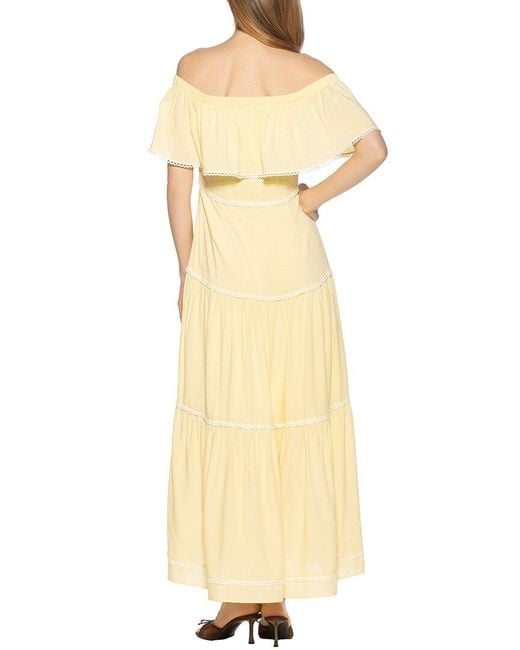 Alexia Admor Yellow Esme A-Line Dress