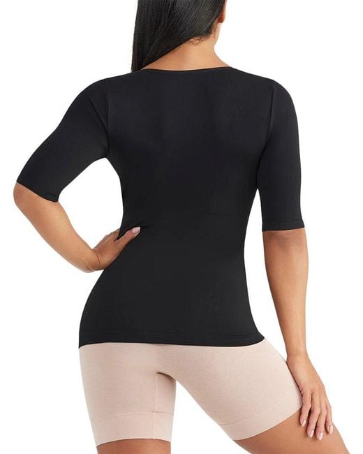 Yummie Black 3/4 Sleeve T-Shirt