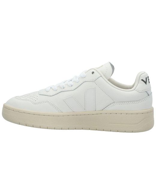 Veja White V-90 Leather Sneaker