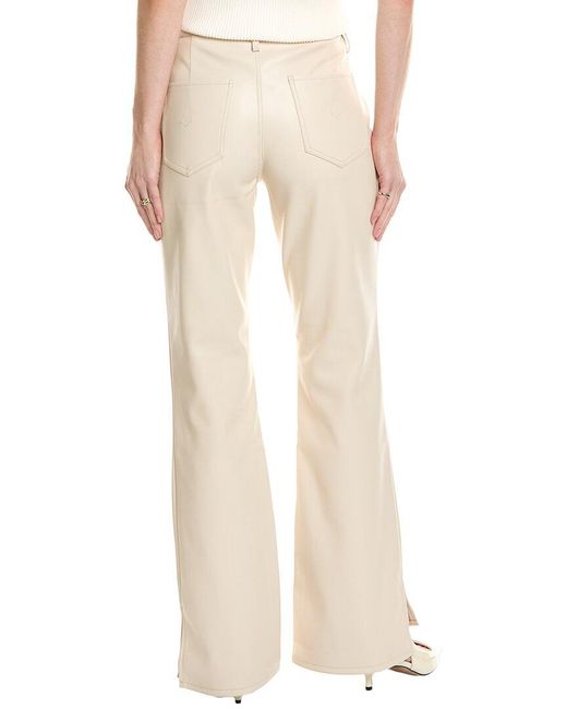 Hudson Natural Barbara High-Rise Creme Bootcut Trouser Jean
