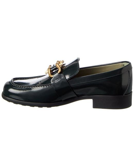 Bottega Veneta Black Madame Leather Moccasin