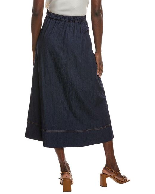 Gracia Black A-Line Skirt