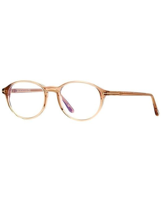 Tom Ford Metallic Ft5753-B 51Mm Optical Frames