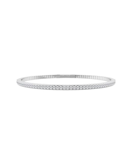 Lab Grown Diamonds White 1.01 Ct. Tw. Lab-Grown Diamond Bangle Bracelet