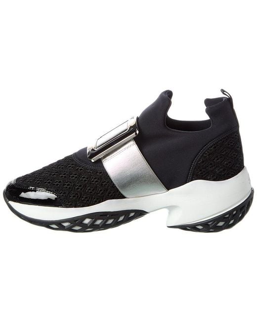 Roger Vivier Black Viv Run Sneaker for men