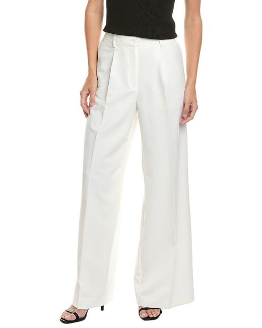Boss White Tiwi2 Trouser