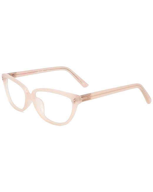 Linda Farrow White Agent Provocateur By Ap23 56Mm Optical Frames