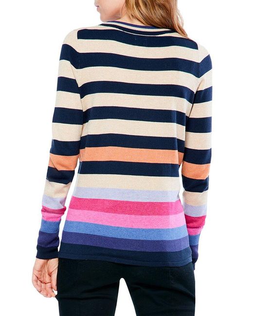 NIC+ZOE Multicolor Nic+zoe Jewel Stripes Vital Sweater