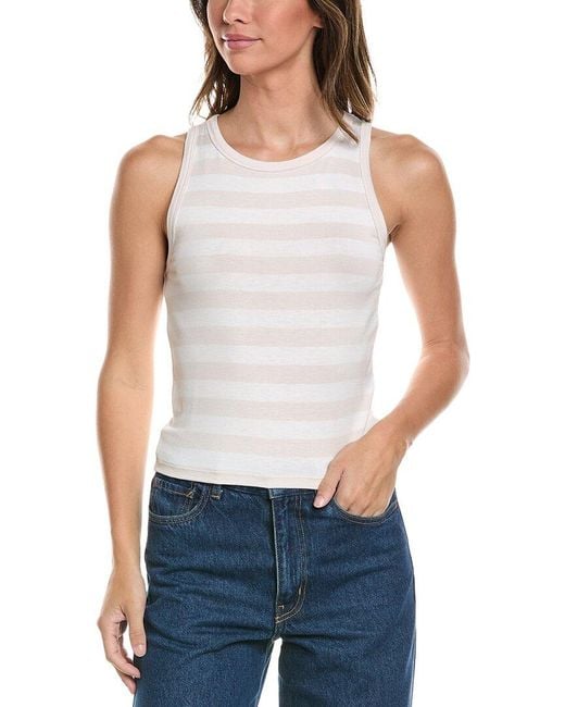 Splendid Blue Lola High Neck Tank