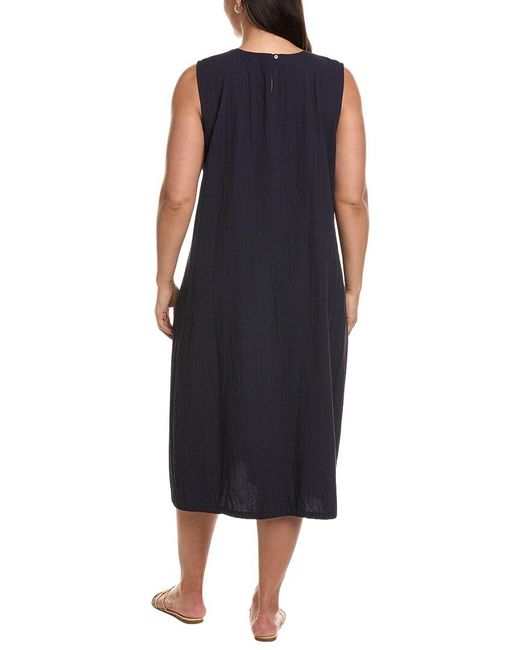 Eileen Fisher Black Lantern Dress