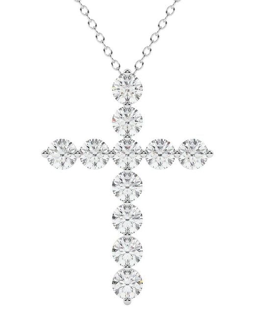 Lab Grown Diamonds White 14K 2.50 Ct. Tw. Lab-Grown Diamond Necklace