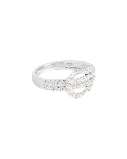 Maitre De Diamant White 18K 0.71 Ct. Tw. Diamond Belt Ring