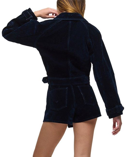 Hudson Blue Raglan Moto Jacket