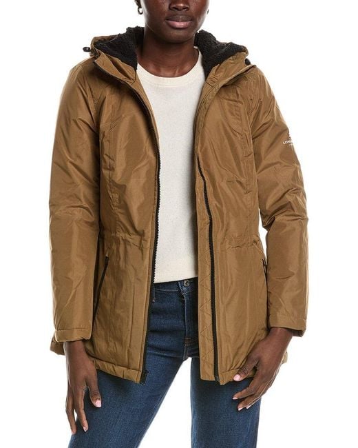 London Fog Brown Medium Rain Coat