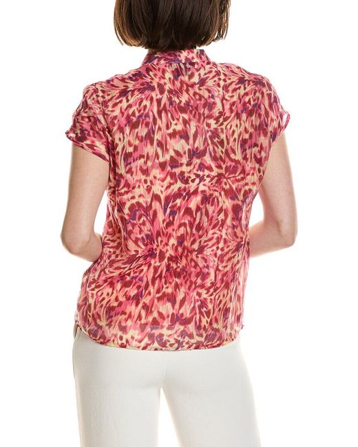Nicole Miller Red Cami Top