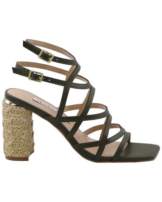 Charles David Metallic Raven Sandal