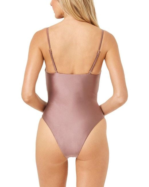LSPACE Multicolor Seas The Day One Piece Bitsy