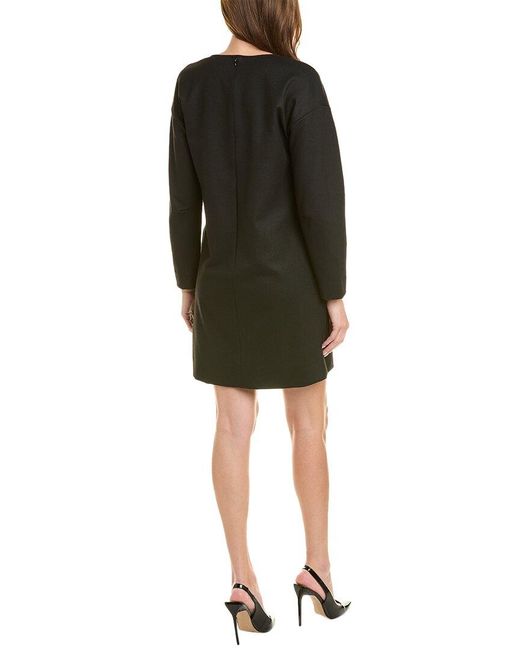Natori Black Double Jersey Mini Dress
