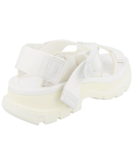 McQueen White Sandal
