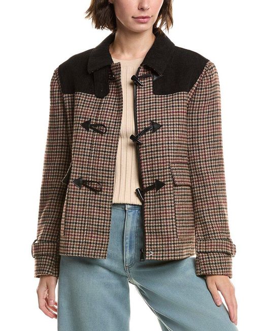 NVLT Brown Plaid Jacket