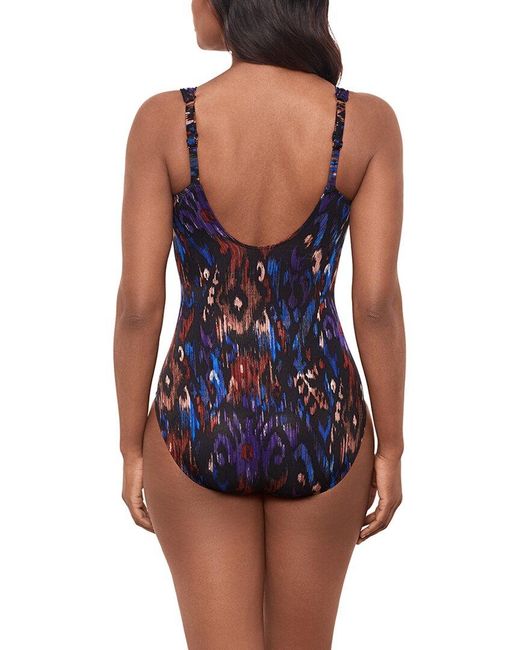 Miraclesuit Blue Tapiz Siren One-Piece