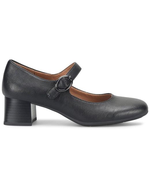 EuroSoft Black Paulette Mary Jane Pump