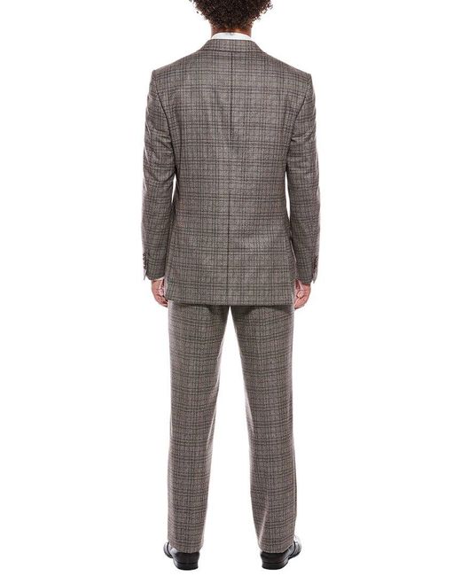 Canali Gray 2Pc Wool Suit for men