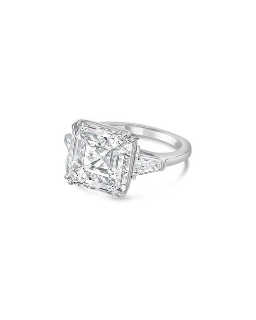 Diana M White Diana M. Platinum 11.00 Ct. Tw. Lab-Grown Diamond Ring