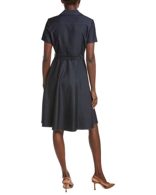 Nanette Lepore Black Midi Dress