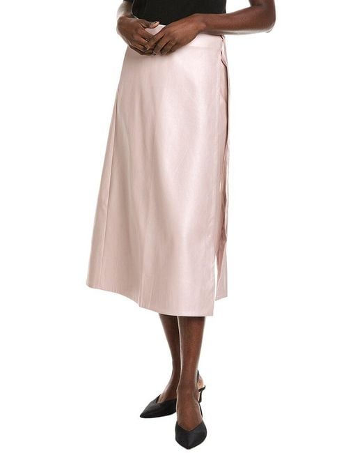 Toccin Pink Beatrice Wrap Skirt