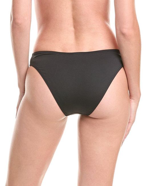 Kate Spade Black High-Cut Bikini Bottom