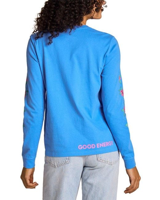 Life Is Good. Blue Crusher T-Shirt