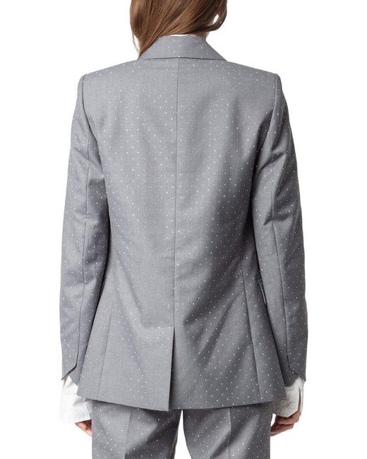 Zadig & Voltaire Gray Vavy Blazer