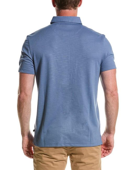 Ted Baker Blue Monlaco Regular Fit Polo Shirt for men