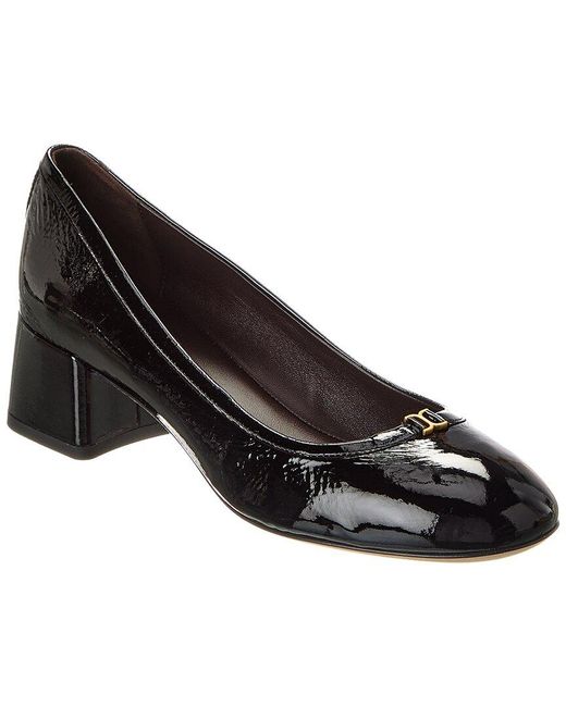 Chloé Black Marcie Patent Pump