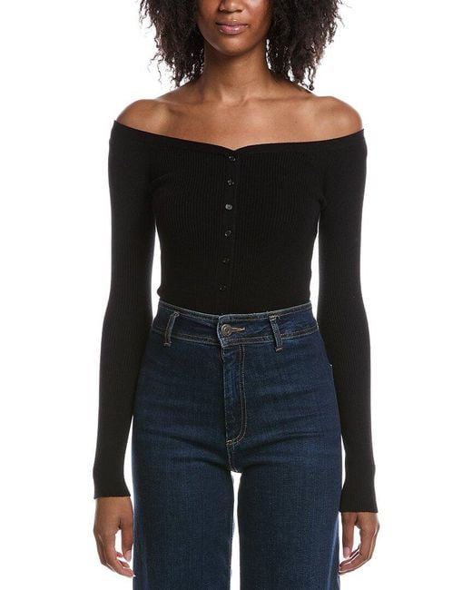 Z Supply Black Jovy Sweater Top