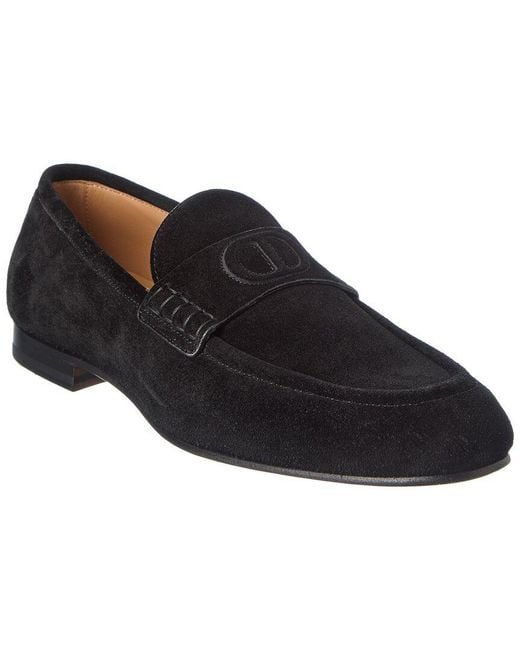 Dior Black Timeless Suede Loafer for men