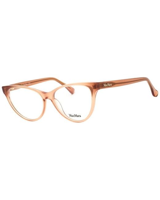 Max Mara Pink 55Mm Optical Frames
