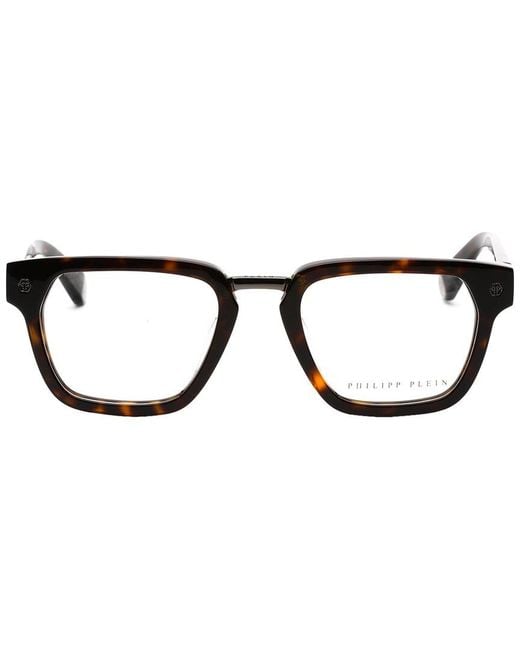 Philipp Plein Brown Vpp055W 51Mm Optical Frames for men